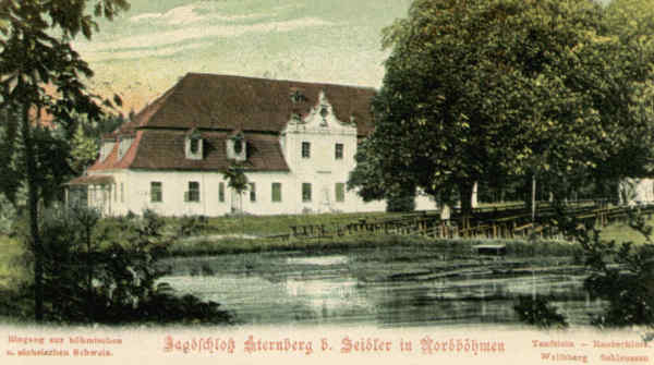 Das Jagdschloß Sternberg um 1900